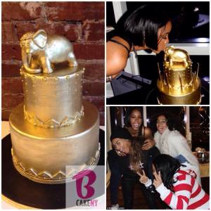 Kelly Rowland's BCakeNY cake